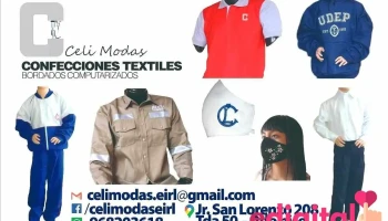 Celi Modas - Confecciones Textiles Indumentaria uniformes ignifugos ropa - Jr