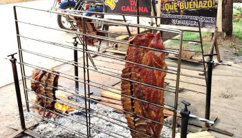 Chancho al palo - Av. Colonizacion
