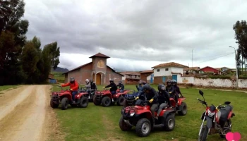Quad Bike Peru - Atv Tour - Four Wheels by Cusco, Maras Moray, Anta, Huaypo lake - Santiago – Cusco Peru Hacienda Santa Isabel Km 7
