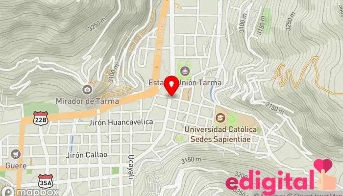 mapa de . Farmacia en Tarma