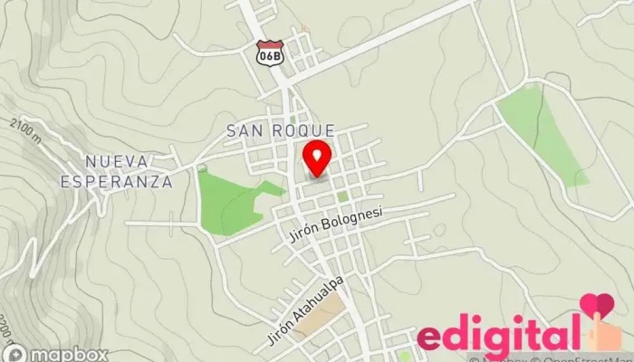 mapa de AGIP Multiservicios Chota Farmacia veterinaria en Santa Cruz