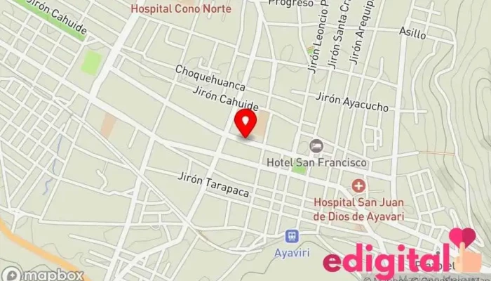 mapa de Ayaviri Melgar puno Ferretería en Ayaviri