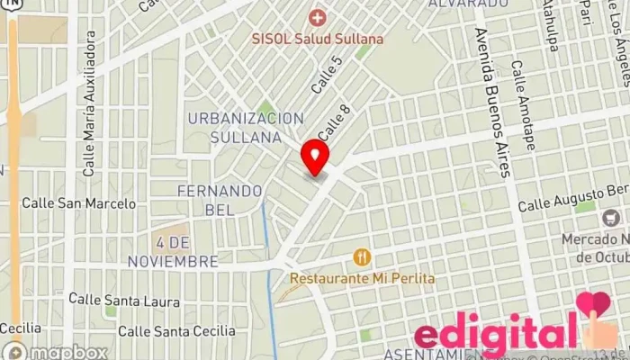 mapa de BIOCASD Farmacia en Sullana