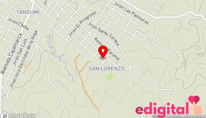 mapa de Bodega + Farmacia Farmacia en Soritor