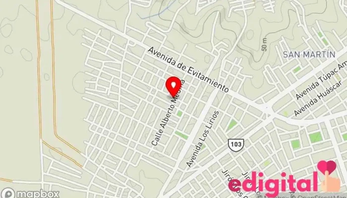 mapa de BOTICA - BAZAR Miguel Grau Farmacia, Librería en Paita
