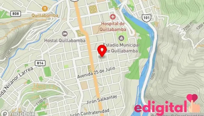 mapa de botica allin h'ampi Farmacia en Quillabamba