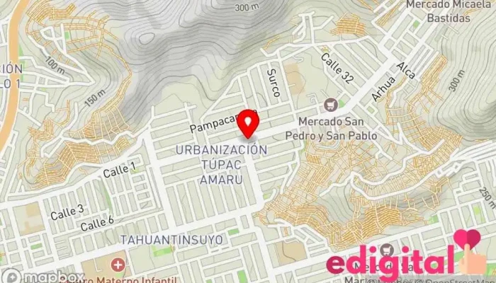 mapa de Botica Alva Farmacia en Independencia