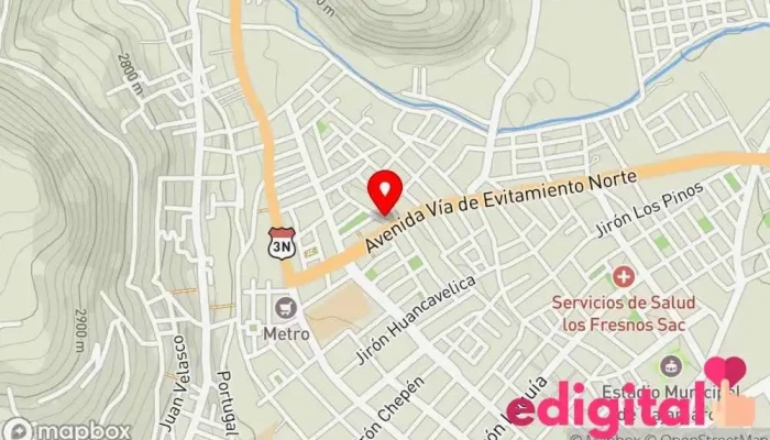 mapa de BOTICA ANGEL GABRIEL Farmacia en Cajamarca