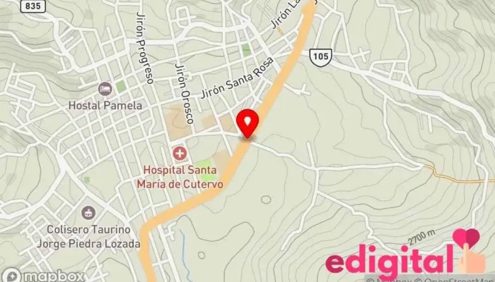 mapa de BOTICA ARIANNA Farmacia en Cutervo