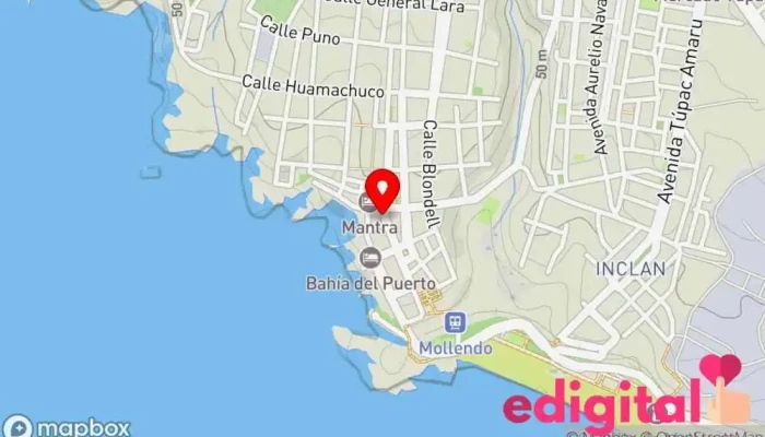 mapa de Botica Belen Farmacia en Mollendo