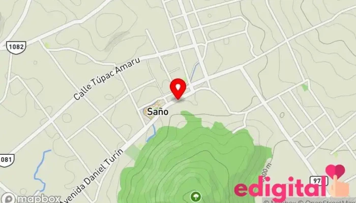 mapa de Botica Bio Salud Farmacia en San Pedro de Saño