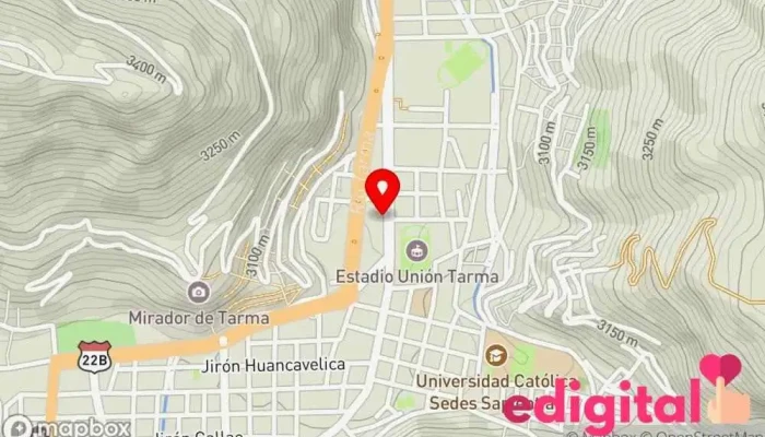 mapa de Botica Bio Salud Farmacia en Tarma
