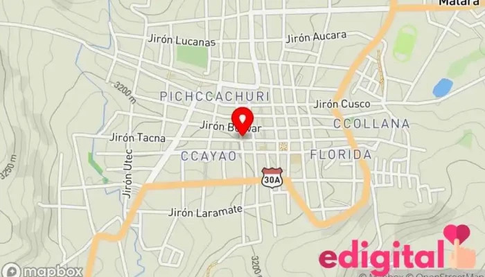 mapa de Botica Bolognesi Farmacia en Puquío