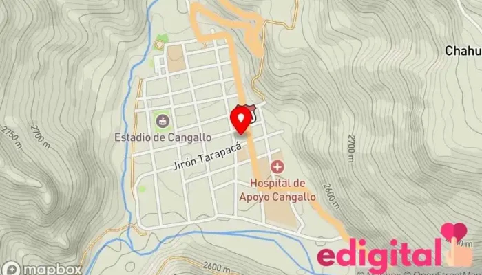 mapa de botica cangallo Farmacia en Cangallo