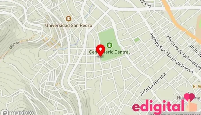 mapa de BOTICA CAXAFARMA 2 Farmacia en Cajamarca