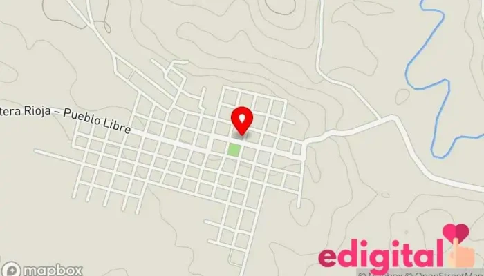 mapa de BOTICA CENTRAL Farmacia, Médico de familia en Moyobamba