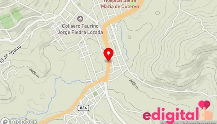 mapa de Botica Charito Farmacia en Cutervo