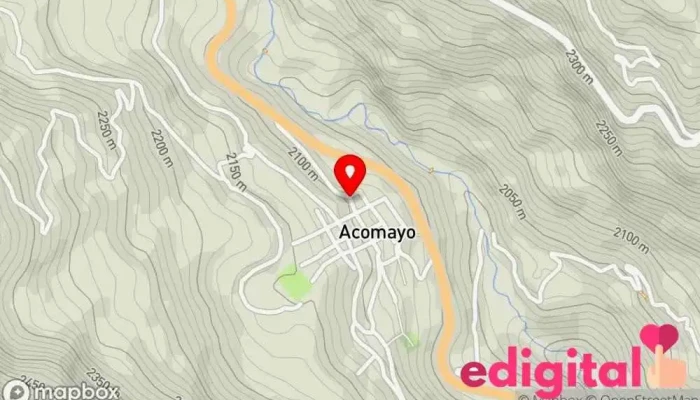 mapa de Botica D Y G Farmacia en Acomayo
