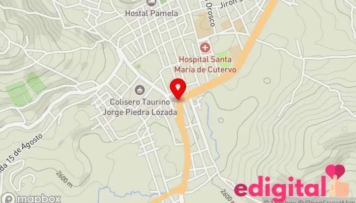 mapa de Botica Dany's Farmacia en Cutervo