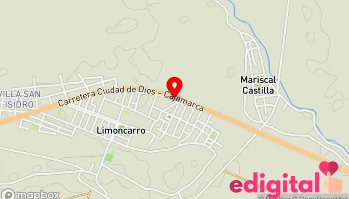 mapa de Botica Del Norte Farmacia en Limoncarro