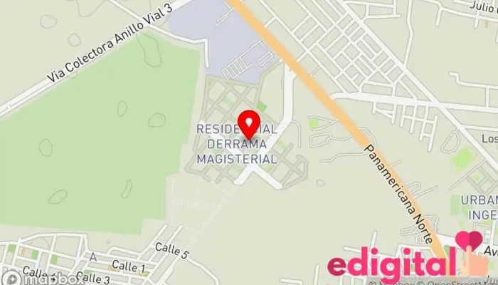 mapa de Botica Derrama Salud Farmacia en Chiclayo