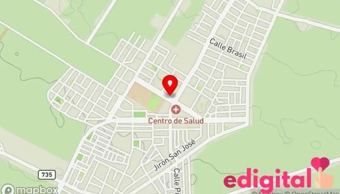 mapa de Botica Díaz Medicina Perfumería Regalos Farmacia en Laredo