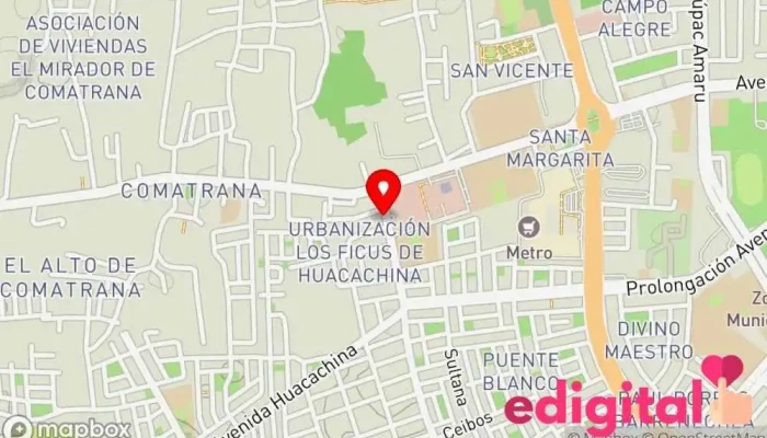 mapa de Botica Divino Jesús E.I.R.L Farmacia en Ica
