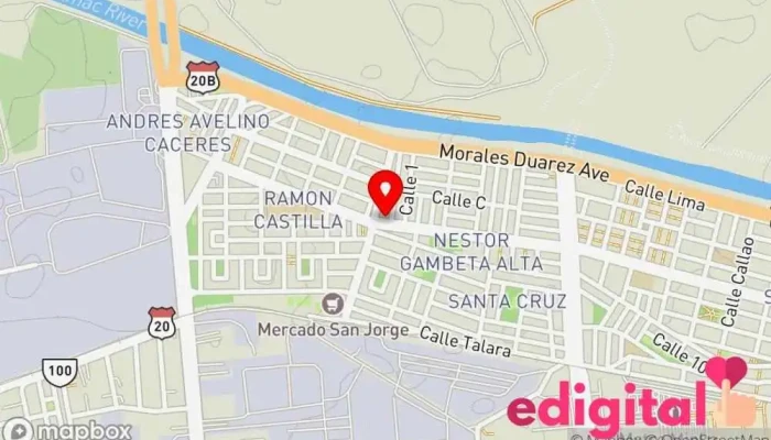 mapa de Botica Dr.Salud Farmacia en Callao