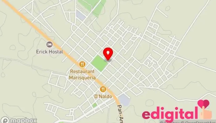 mapa de Botica Edifarma Farmacia en Pacanguilla