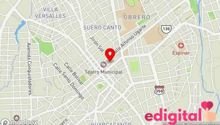 mapa de Botica el Angel Farmacia en Espinar