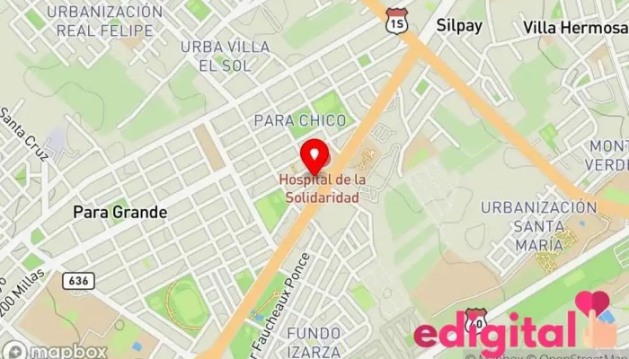 mapa de Botica El Buen Paso Farmacia en Tacna