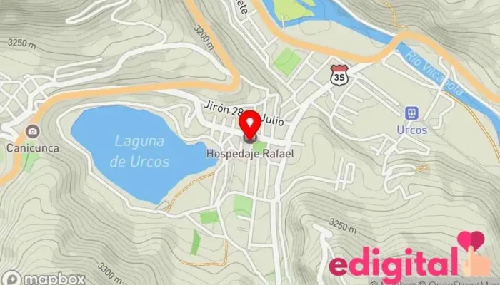 mapa de Botica Emmifarma Farmacia en Urcos