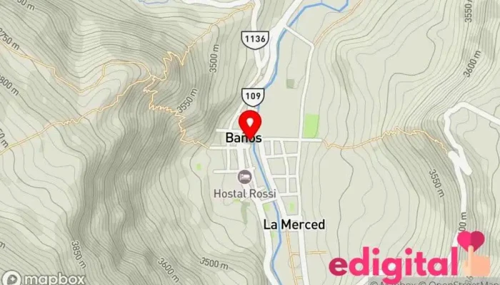 mapa de Botica Erikafarma Farmacia en Baños