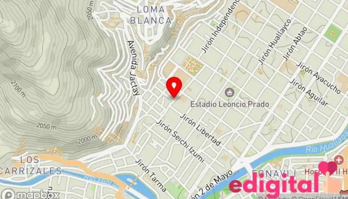 mapa de Botica Estefany Farmacia en Huánuco