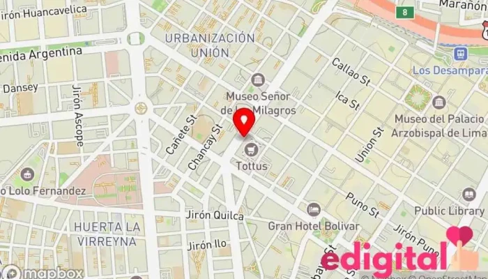 mapa de Botica Estela Farmacia en Lima