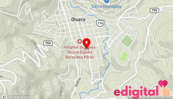 mapa de Botica Famifarma Farmacia en Otuzco