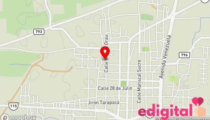 mapa de Botica Famisalud Farmacia en Monsefú