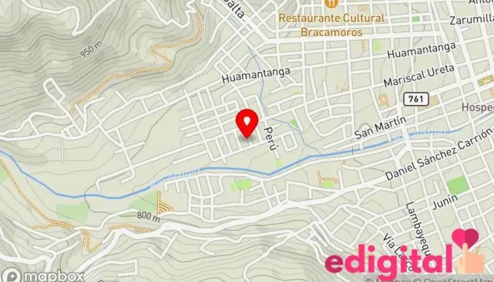 mapa de Botica farma luz Farmacia en Jaén