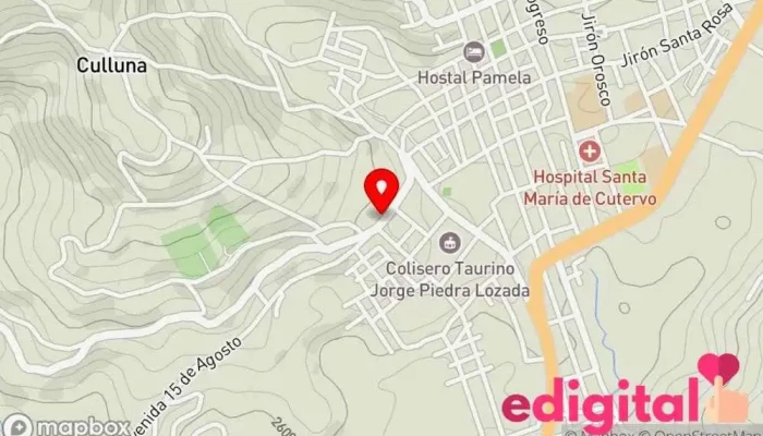mapa de BOTICA FARMACORP Farmacia en Cutervo