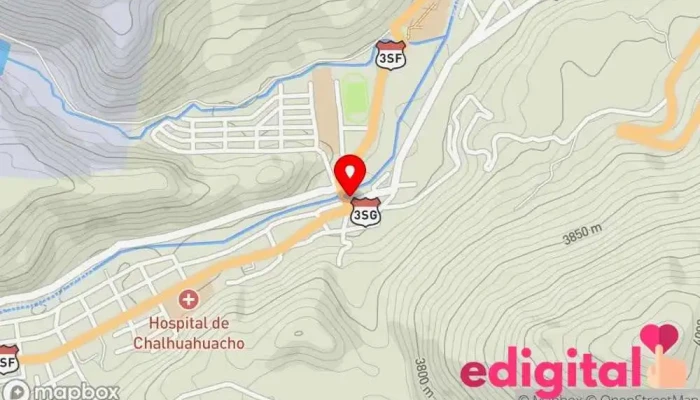 mapa de Botica farmagonza Farmacia en Challhuahuacho