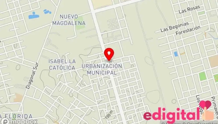 mapa de BOTICA FARMAREY Farmacia en Pucallpa
