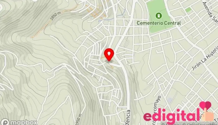 mapa de Botica Génesis A&T Farmacia en Cajamarca