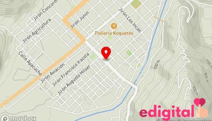 mapa de Botica Hogar & Vida Farmacia en Satipo