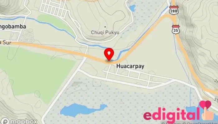 mapa de Botica Huacarpay Farmacia en Huacarpay