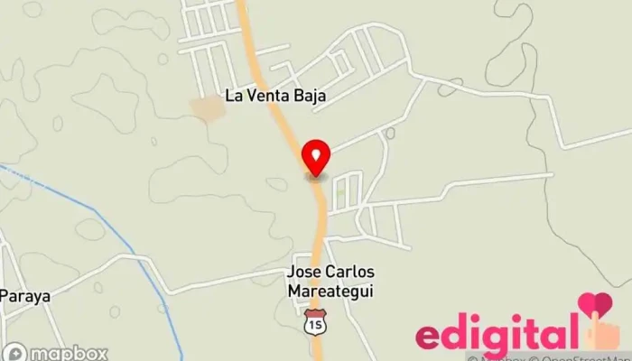 mapa de Botica Icafarma Farmacia en 1S
