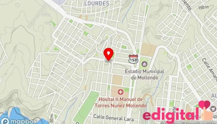 mapa de BOTICA ISMAIL LAF Farmacia en Mollendo