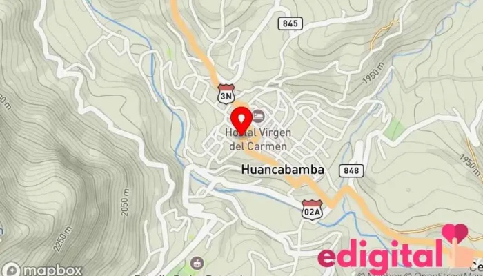 mapa de BOTICA JARAMEDIC 1 Farmacia en Huancabamba