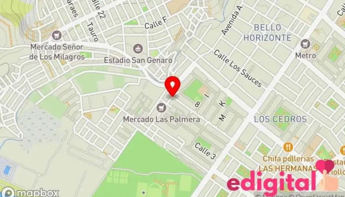 mapa de Botica J&R Farmacia en Lima