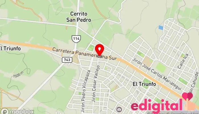 mapa de Botica Juanita Farmacia en La Joya