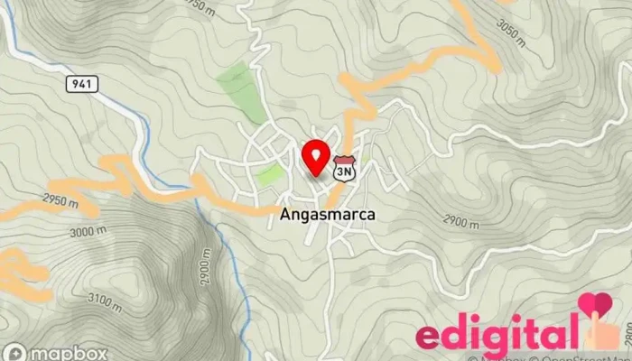 mapa de Botica Kusy Farma Farmacia, Perfumería en Angasmarca